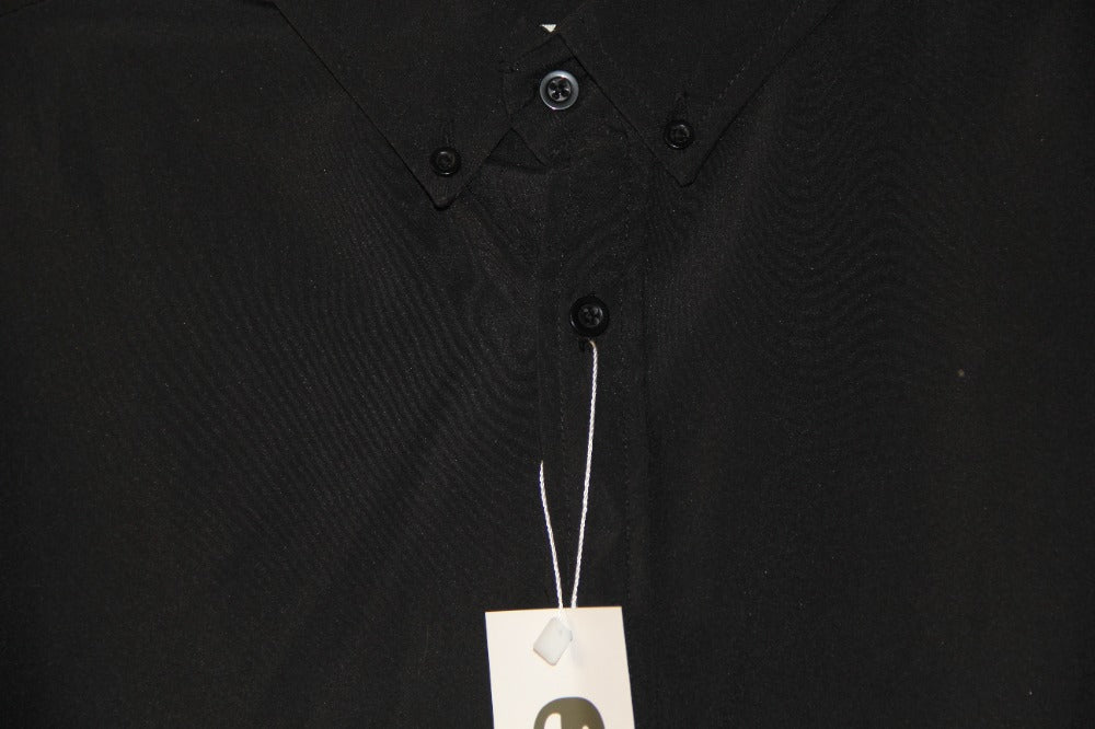 CAMISA MANGA LARGA LISA GRIS OXFORD