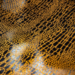Cargar imagen en el visor de la galería, BLAZER SOLAPA V EXOTICO LICRA VIBORA CAFE MANCHA PLATEADA
