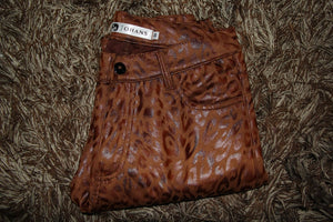 PANTALÓN EXOTICO LEOPARDO DE VINIPIEL