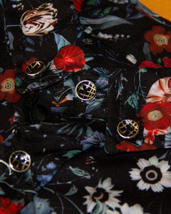 CAMISA MANGA LARGA ESTAMPADO MIX DE FLORES