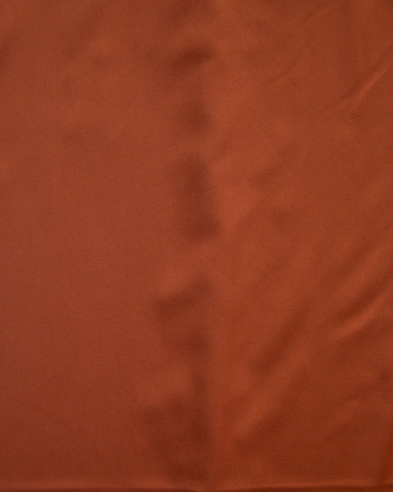 CAMISA MANGA LARGA LISA COBRE