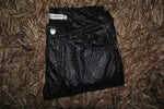Cargar imagen en el visor de la galería, PANTALÓN EXOTICO LUNARES BRILLOSOS NEGROS
