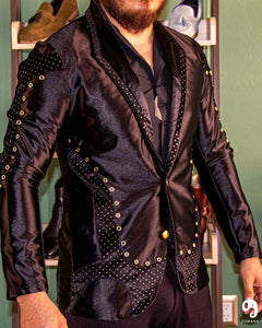 BLAZER SOLAPA V EXOTICO ROJO CON HOJALES