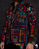 Cargar imagen en el visor de la galería, BLAZER SOLAPA V EXOTICO ALEBRIJES
