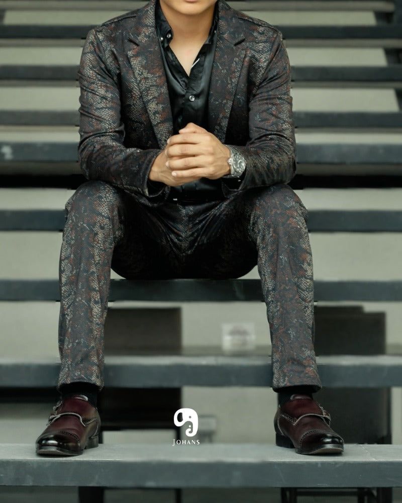 PANTALON EXOTICO DISEÑO DE BOA