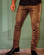 Cargar imagen en el visor de la galería, PANTALÓN EXOTICO ESTAMPADO DE LEOPARDO
