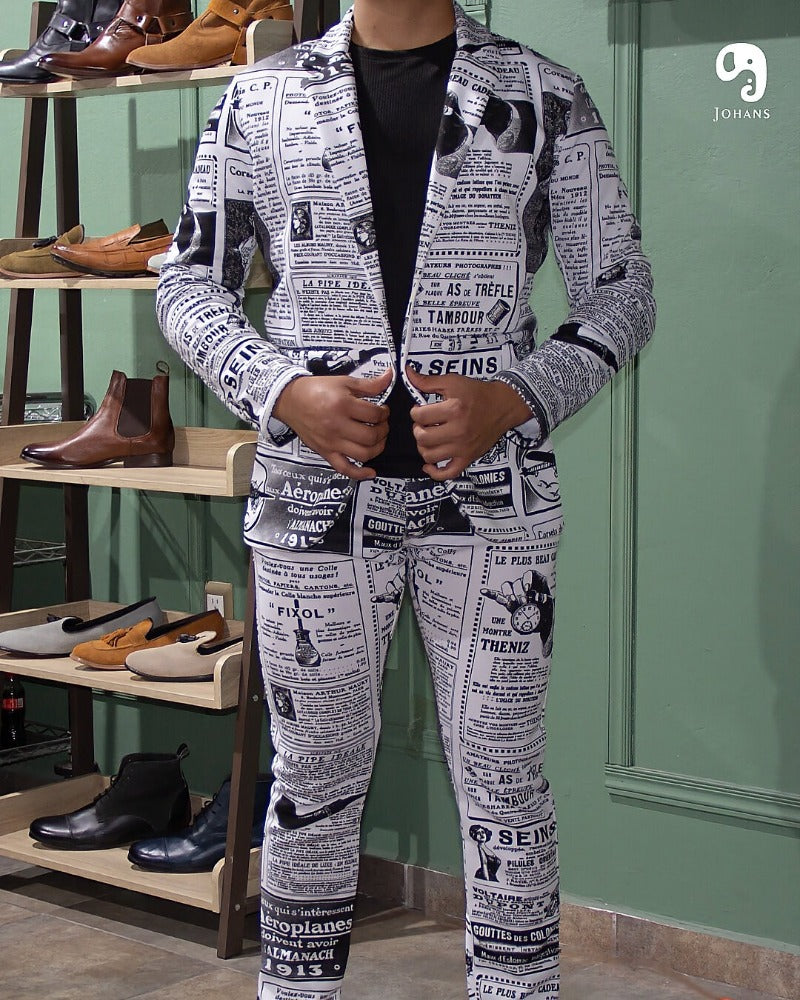 PANTALON EXOTICO ANUNCIO DE PERIODICO