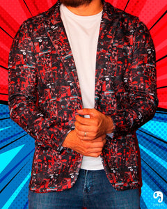 BLAZER SOLAPA V EXOTICO COMIC SPIDERMAN MILES MORALES