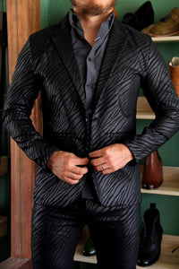 BLAZER EXOTICO VINIPIEL CEBRA