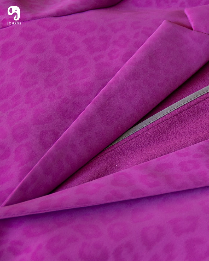 PANTALON EXOTICO VINIPIEL ANIMAL MAGENTA