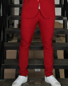 PANTALÓN  LISO ROJO PAMELA