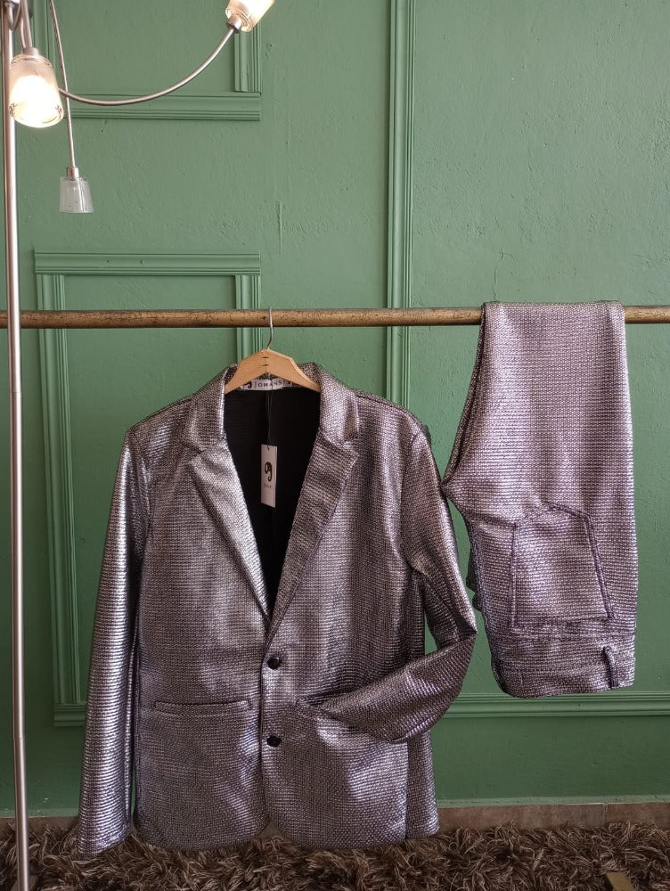 PANTALON EXOTICO POLIESPAN PLATA