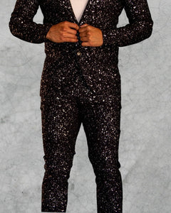 PANTALÓN  EXOTICO GALAXIA PLATA