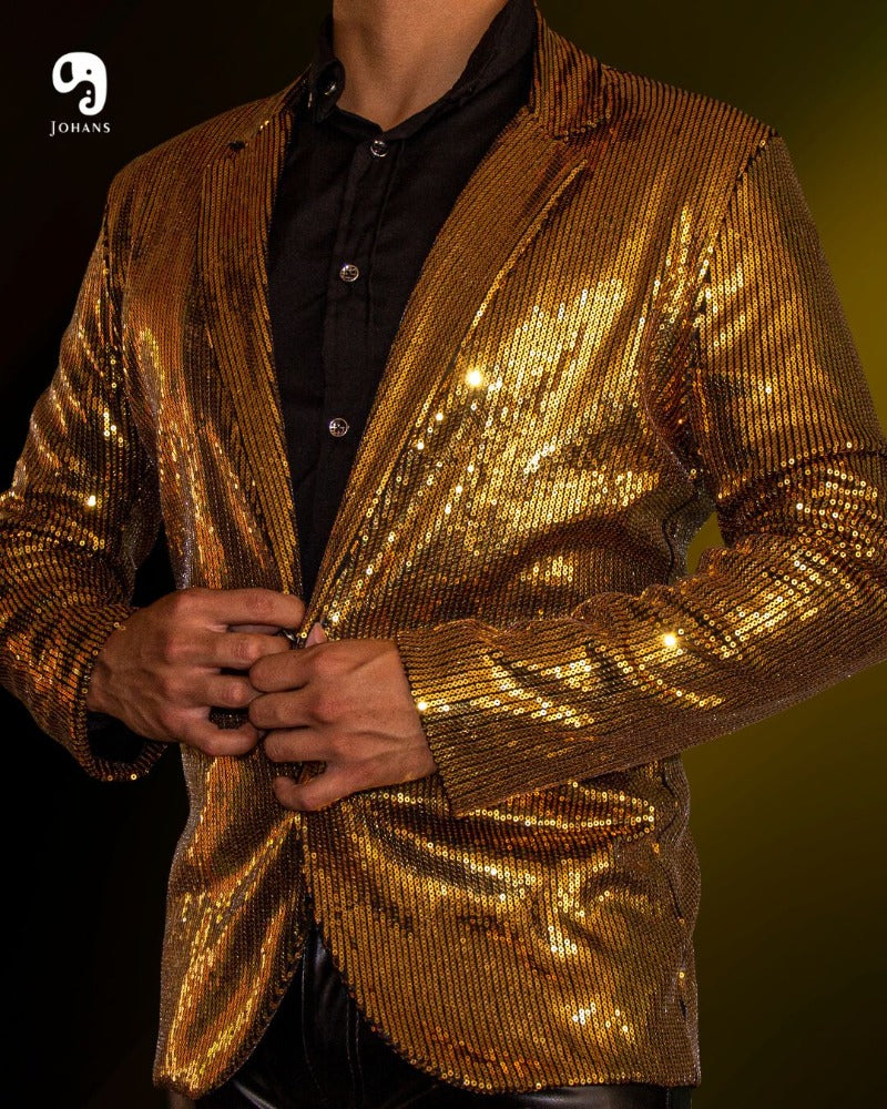 BLAZER SOLAPA V EXOTICO DORADO COMPLETO